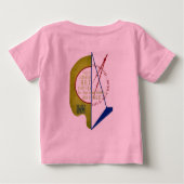 自由な夏の美術教室- WPAポスター- ベビーTシャツ (裏面)