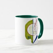 自由な夏の美術教室- WPAポスター- マグカップ (正面右)