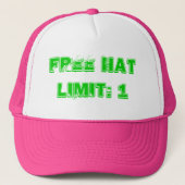 自由な帽子 キャップ (正面)