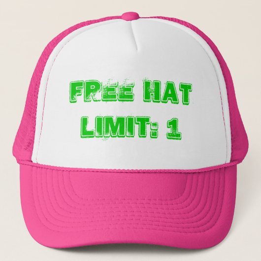 自由な帽子 キャップ (正面)