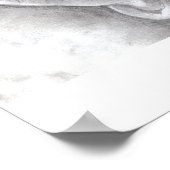 自由な手祈引き ポスター (角)