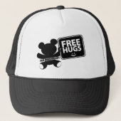 自由な抱擁くまのトラック運転手の帽子 キャップ (正面)