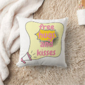 自由な抱擁とキス クッション (ブランケット)