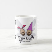 自由な抱擁マグ コーヒーマグカップ (中央)