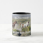 自由な操業永久に マグカップ (中央)