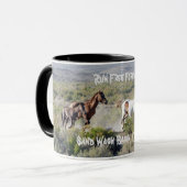 自由な操業永久に マグカップ (正面左)