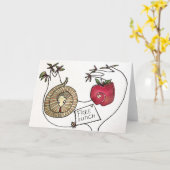 自由な昼食Notecardのような事無し カード (黄色い花)