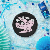 自由な気に生活を送る ペーパープレート (パーティー)