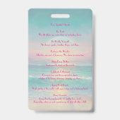 自由な気鋭の群れのバッジ、あなたの心を解放 バッジ (裏面)