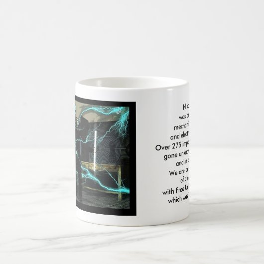 自由な無制限エネルギー11のozのマグ モーフィングマグカップ (中央)