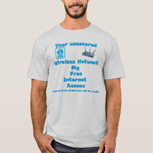 自由な無線電信 Tシャツ