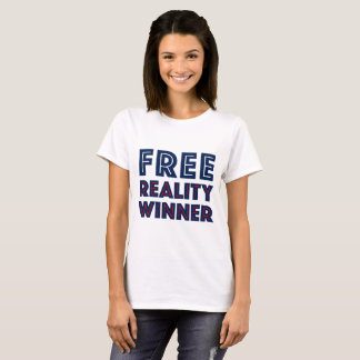 自由な現実の勝者 Tシャツ