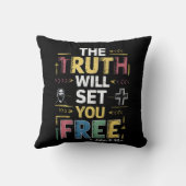 自由な真理を受け入れる クッション (裏面)