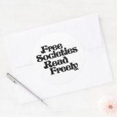 自由な社会読 ラウンドシール (封筒)