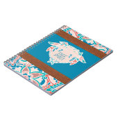 自由な精神、Bohoののどの革 ノートブック (左側)