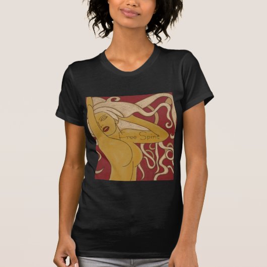 自由な精神 Tシャツ (正面)