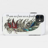 自由な羽 Case-Mate iPhoneケース (裏面(横))