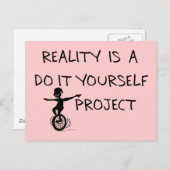 自由な考え方 ポストカード (正面/裏面)