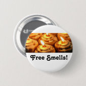 自由な臭い 缶バッジ (正面&裏面)