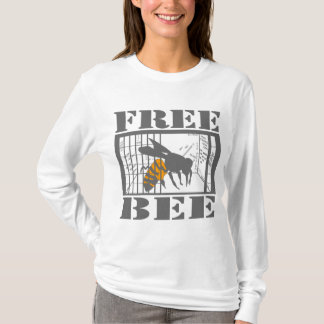 自由な蜂のTシャツ Tシャツ
