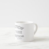 自由な行動 エスプレッソカップ (正面右)