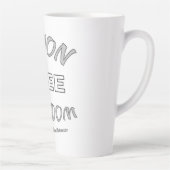 自由な行動 カフェラテマグ (右)