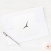 自由な鳥 スクエアシール (封筒)