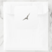 自由な鳥 スクエアシール (バッグ)