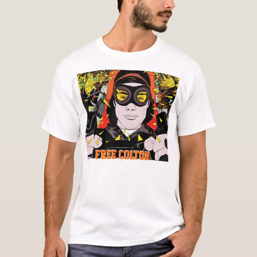 自由なcoltonのTシャツ Tシャツ (正面)