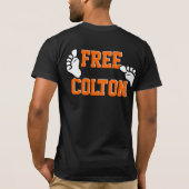 自由なcoltonのTシャツ Tシャツ (裏面)
