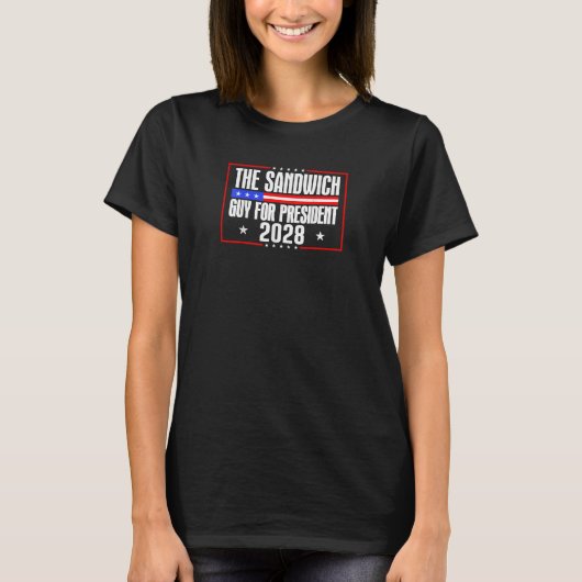 自由なDCおもしろい政治 Tシャツ (正面)