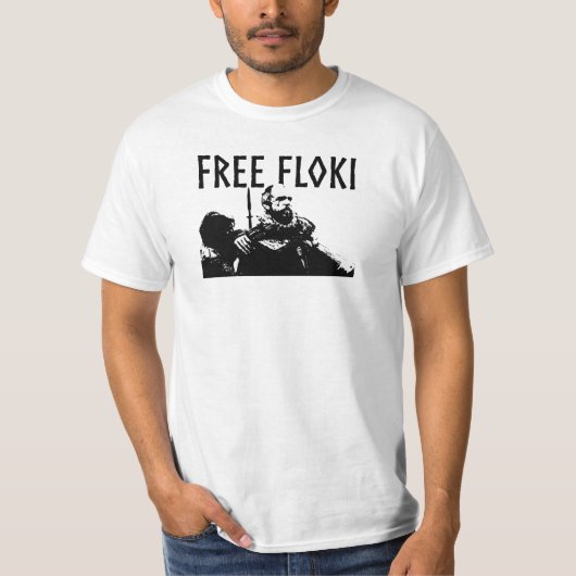 自由なFloki Tシャツ (正面)