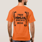 自由なPOUNCEHUGS V2.5 Tシャツ (裏面)