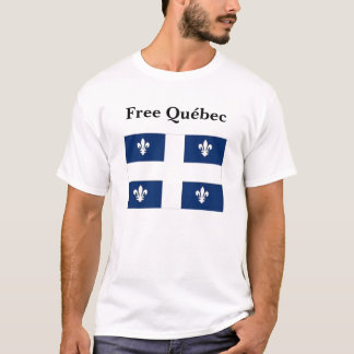 自由なQuébec Tシャツ