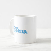 自由なScotia コーヒーマグカップ (正面左)