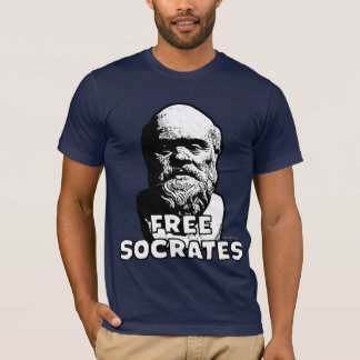 自由なSocrates Tシャツ