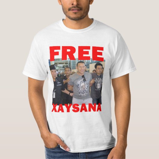 自由なXaysana Tシャツ (正面)