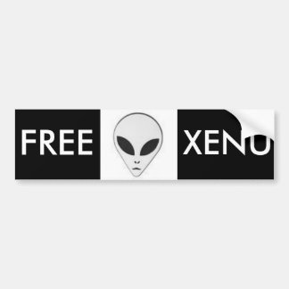 自由なXenu バンパーステッカー