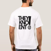 自由なYAEのTシャツ Tシャツ (裏面)