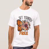 自由になろう Tシャツ (正面)