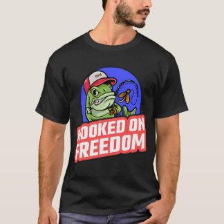 自由にハマってる Tシャツ