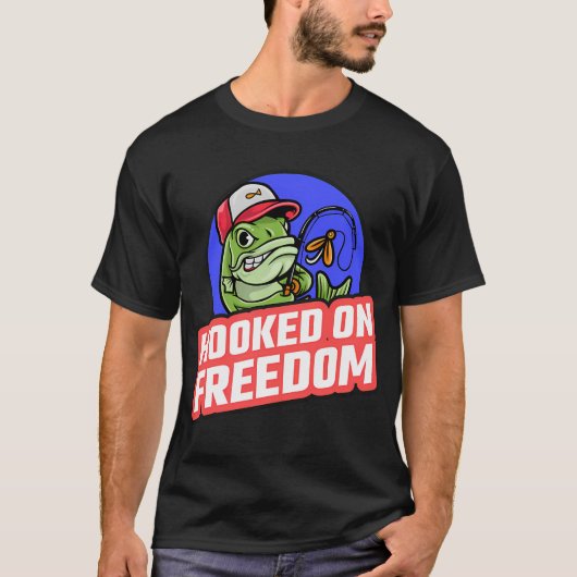 自由にハマってる Tシャツ (正面)