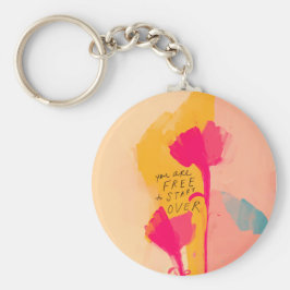 自由に引用文を開始感動的する キーホルダー