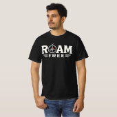 自由に旅しよう Tシャツ (正面フル)