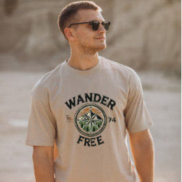 自由に歩く Tシャツ