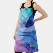 自由に流れる質感、高級抽象芸術アート。 エプロン (インサイチュ)