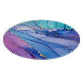 自由に流れる質感、高級抽象芸術アート。 カッティングボード (角)