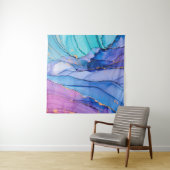 自由に流れる質感、高級抽象芸術アート。 タペストリー (インサイチュ)