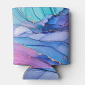 自由に流れる質感、高級抽象芸術アート。 缶クーラー (裏面)