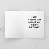 自由に言わせて下さいハッピーバースデー カード (内部)